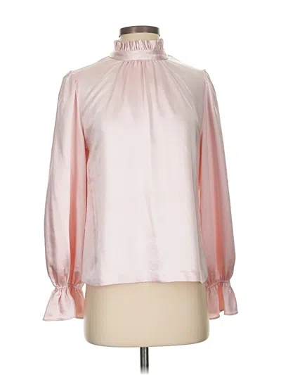 Pre-owned Gap Long Sleeve Blouse In Blue