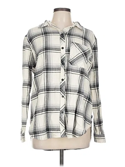 Pre-owned Gap Long Sleeve Blouse In Ivory