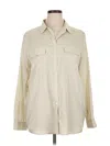 Gap Long Sleeve Blouse In Neutral