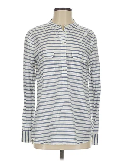 Pre-owned Gap Long Sleeve Button Down Shirt In Gray