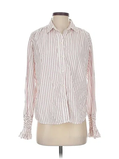 Pre-owned Gap Long Sleeve Button Down Shirt In Pink