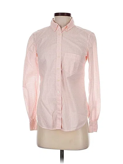 Pre-owned Gap Long Sleeve Button Down Shirt In Pink