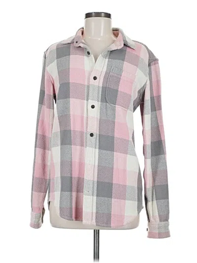 Pre-owned Gap Long Sleeve Button Down Shirt In Pink