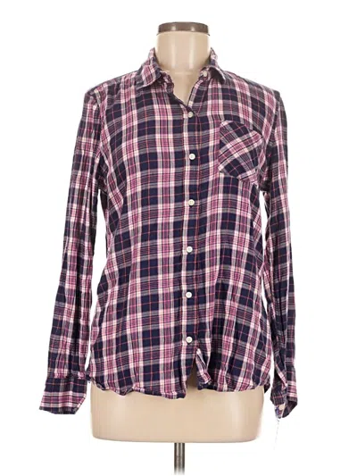 Pre-owned Gap Long Sleeve Button Down Shirt In Pink