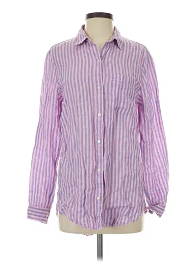 Pre-owned Gap Long Sleeve Button Down Shirt In Pink