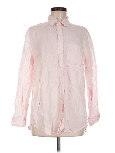 Pre-owned Gap Long Sleeve Button Down Shirt In Pink