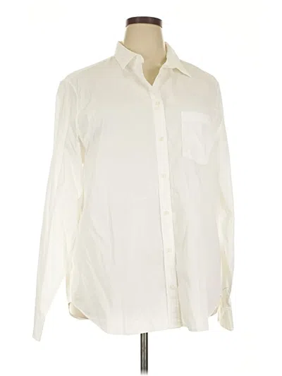 Gap Long Sleeve Button Down Shirt In Multi