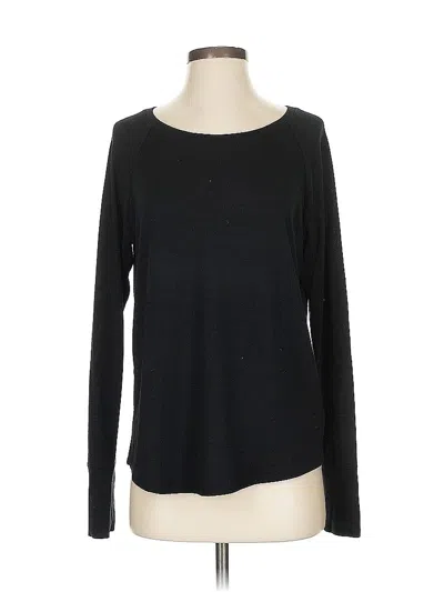 Pre-owned Gap Long Sleeve T-shirt In Black
