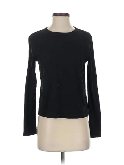 Pre-owned Gap Long Sleeve T-shirt In Black