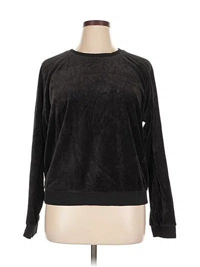 Pre-owned Gap Long Sleeve T-shirt In Black