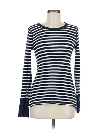 Pre-owned Gap Long Sleeve T-shirt In Blue