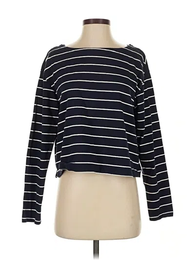 Pre-owned Gap Long Sleeve T-shirt In Blue