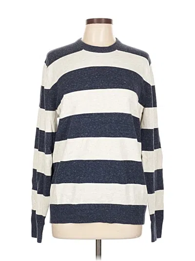 Pre-owned Gap Long Sleeve T-shirt In Blue