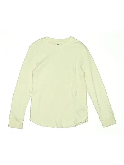 Pre-owned Gap Kids' Long Sleeve T-shirt In Green