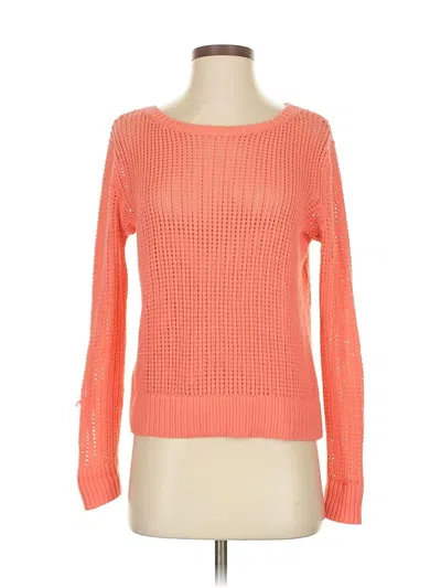 Pre-owned Gap Long Sleeve T-shirt In Orange