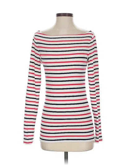 Pre-owned Gap Long Sleeve T-shirt In Red