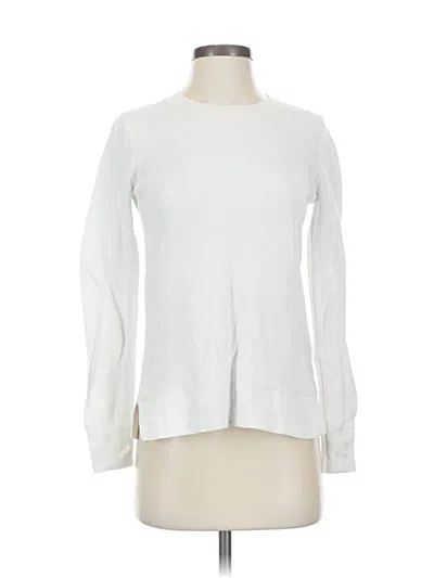 Pre-owned Gap Long Sleeve T-shirt In Silver