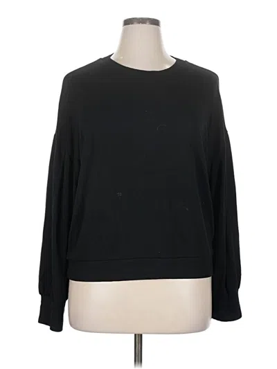 Pre-owned Gap Long Sleeve T-shirt In Black