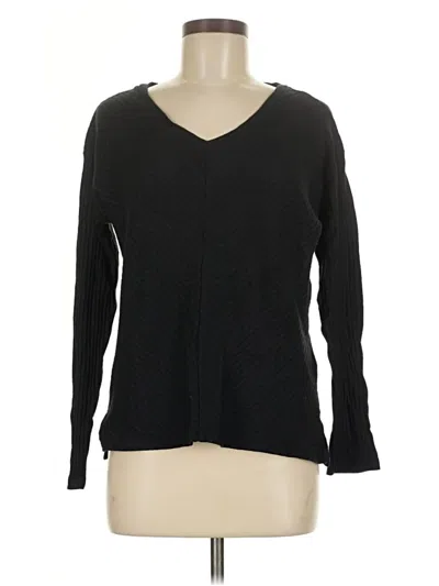 Pre-owned Gap Long Sleeve T-shirt In Black