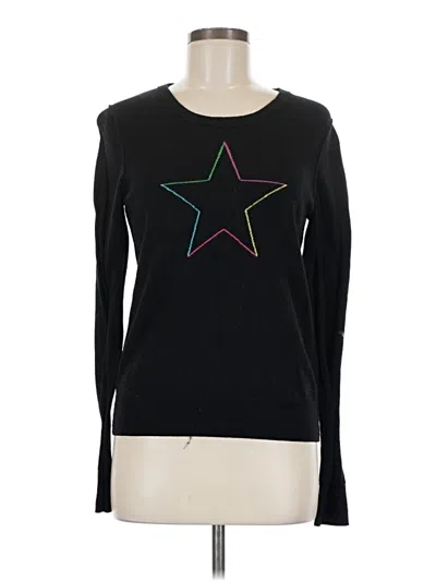 Pre-owned Gap Long Sleeve T-shirt In Black