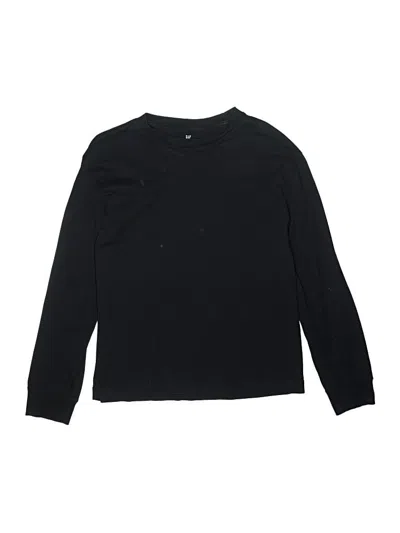 Pre-owned Gap Kids' Long Sleeve T-shirt In Black