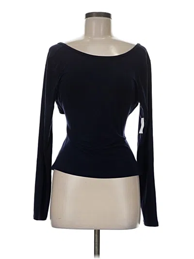 Gap Long Sleeve T-shirt In Black