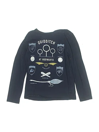Pre-owned Gap Kids' Long Sleeve T-shirt In Black