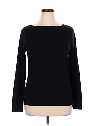 Pre-owned Gap Long Sleeve T-shirt In Black