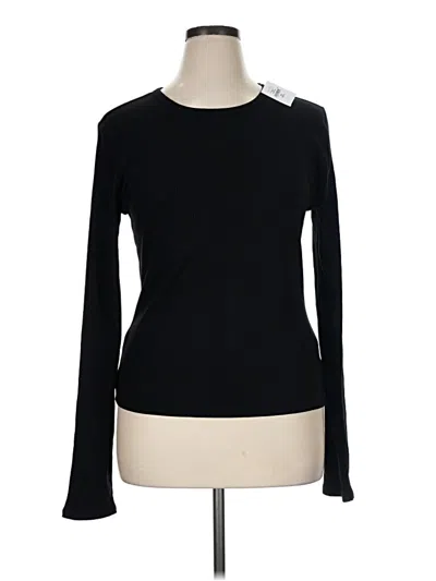 Gap Long Sleeve T-shirt In Black