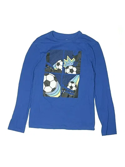 Pre-owned Gap Kids' Long Sleeve T-shirt In Blue