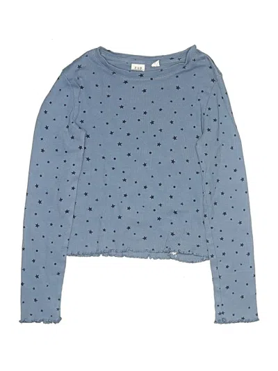 Pre-owned Gap Kids' Long Sleeve T-shirt In Blue