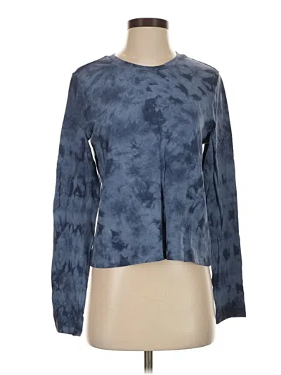 Pre-owned Gap Long Sleeve T-shirt In Blue