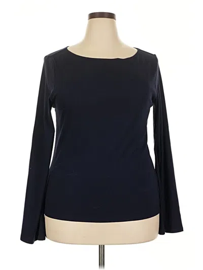 Pre-owned Gap Long Sleeve T-shirt In Blue
