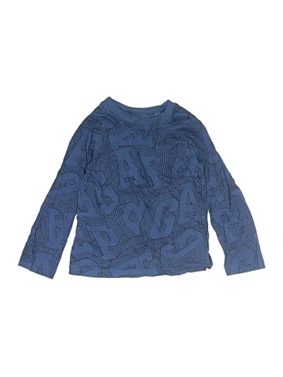 Pre-owned Gap Kids' Long Sleeve T-shirt In Blue