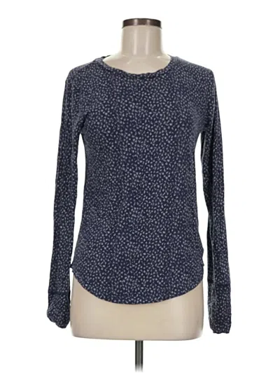 Pre-owned Gap Long Sleeve T-shirt In Blue