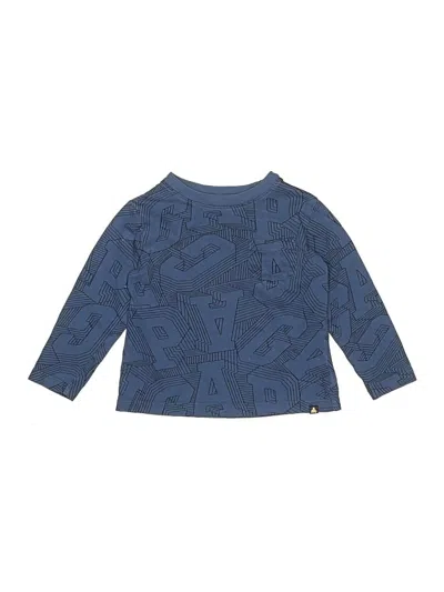 Pre-owned Gap Kids' Long Sleeve T-shirt In Blue