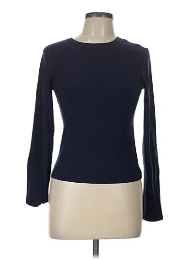 Pre-owned Gap Long Sleeve T-shirt In Blue