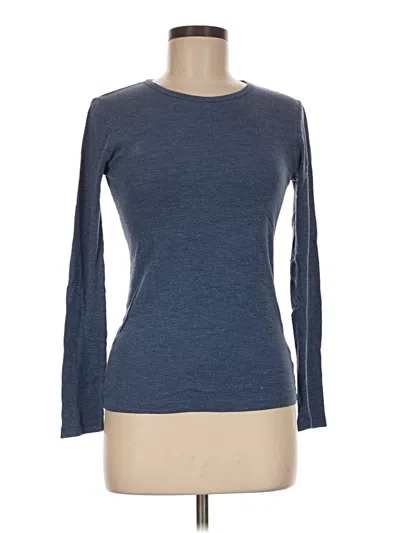 Pre-owned Gap Long Sleeve T-shirt In Blue