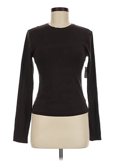 Gap Long Sleeve T-shirt In Brown