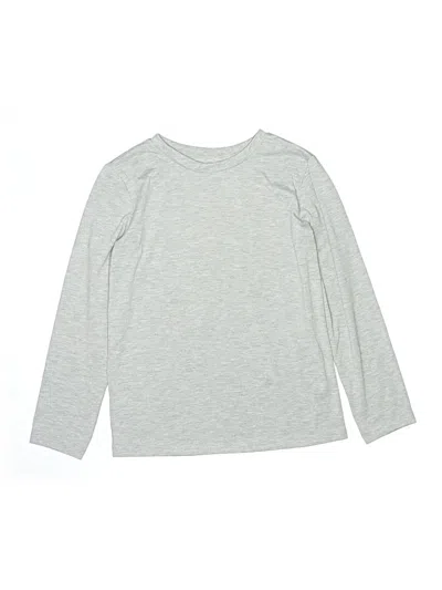 Pre-owned Gap Kids' Long Sleeve T-shirt In Gray
