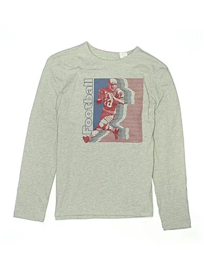 Pre-owned Gap Kids' Long Sleeve T-shirt In Gray