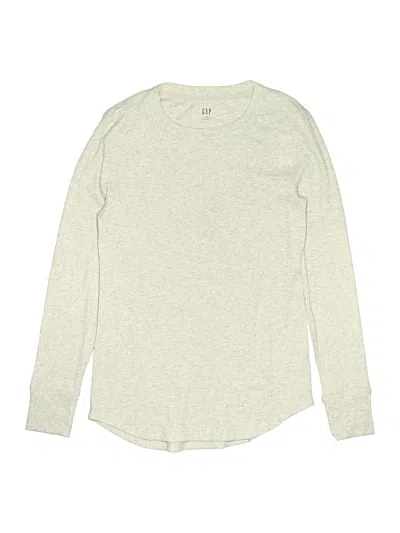 Pre-owned Gap Kids' Long Sleeve T-shirt In Gray