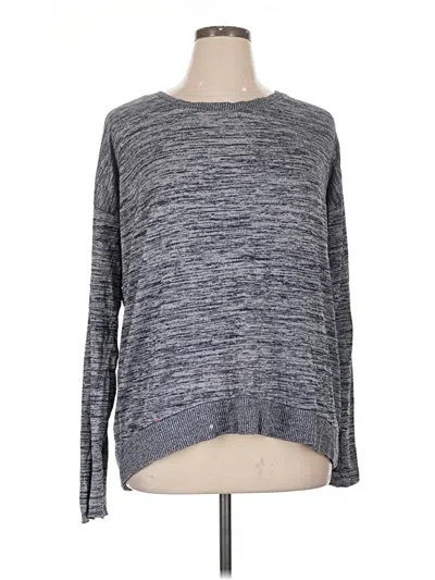 Pre-owned Gap Long Sleeve T-shirt In Gray