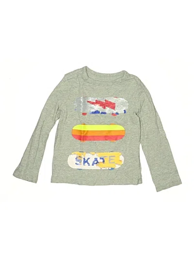 Pre-owned Gap Kids' Long Sleeve T-shirt In Green