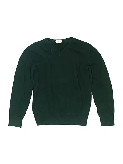Pre-owned Gap Kids' Long Sleeve T-shirt In Green