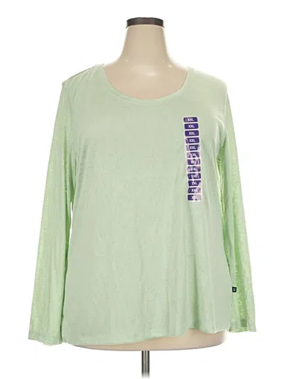 Gap Long Sleeve T-shirt In Green