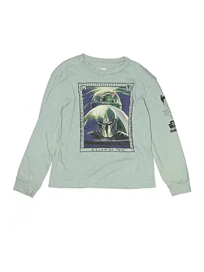 Pre-owned Gap Kids' Long Sleeve T-shirt In Green