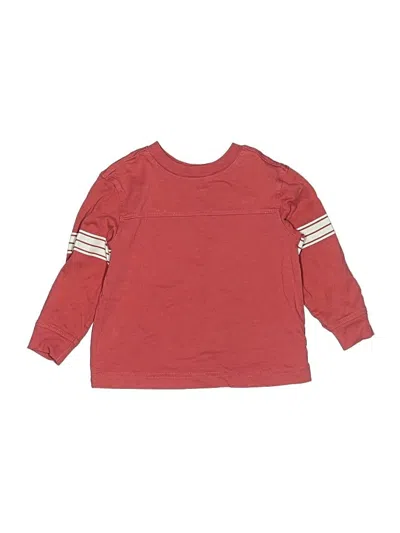 Pre-owned Gap Kids' Long Sleeve T-shirt In Orange