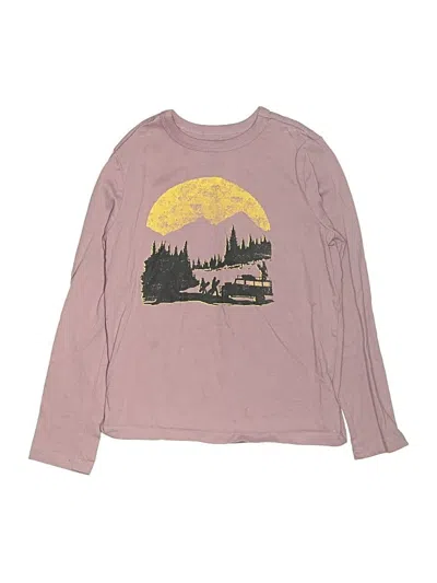 Pre-owned Gap Kids' Long Sleeve T-shirt In Pink