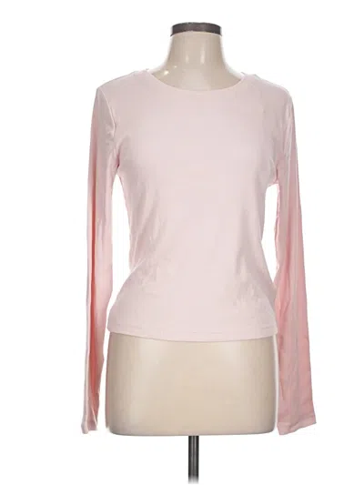 Gap Long Sleeve T-shirt In Pink